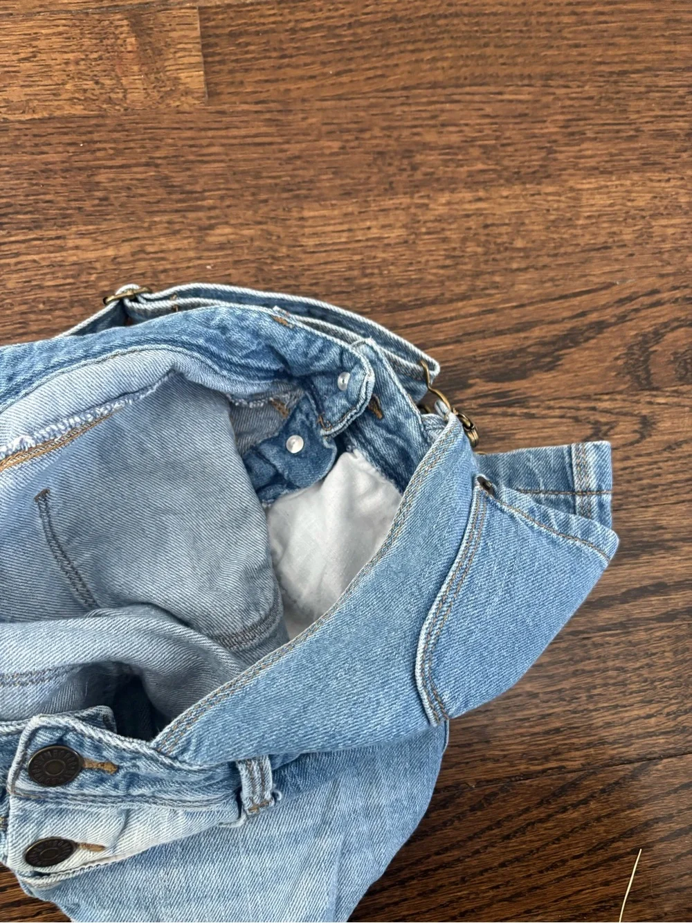 Gymboree Overalls size 7 Light Blue Denim Shorts for Kids